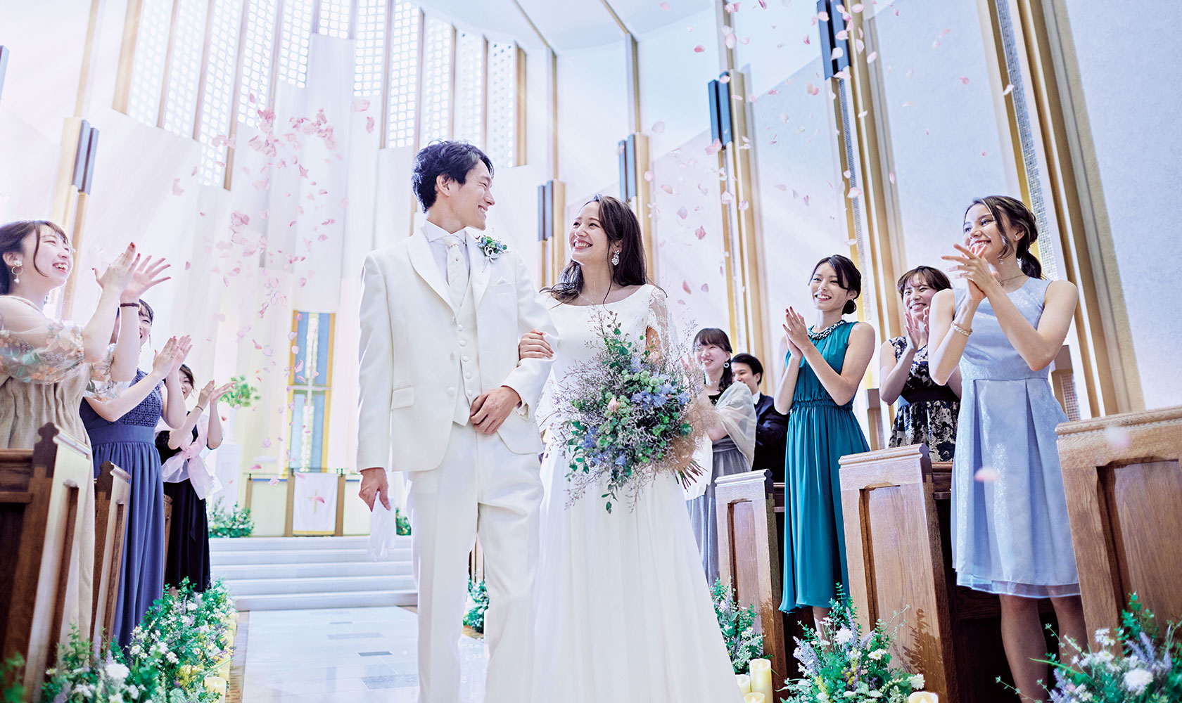 BERNARD TSURUOKA STYLISH MODERN WEDDING
