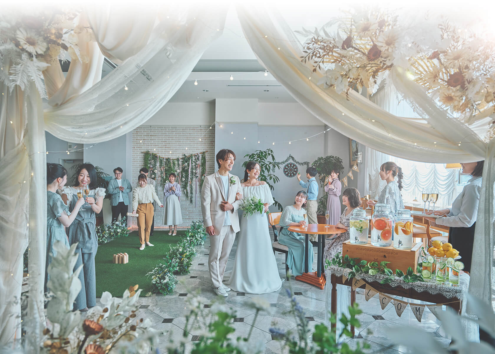 BERNARD TSURUOKA STYLISH MODERN WEDDING