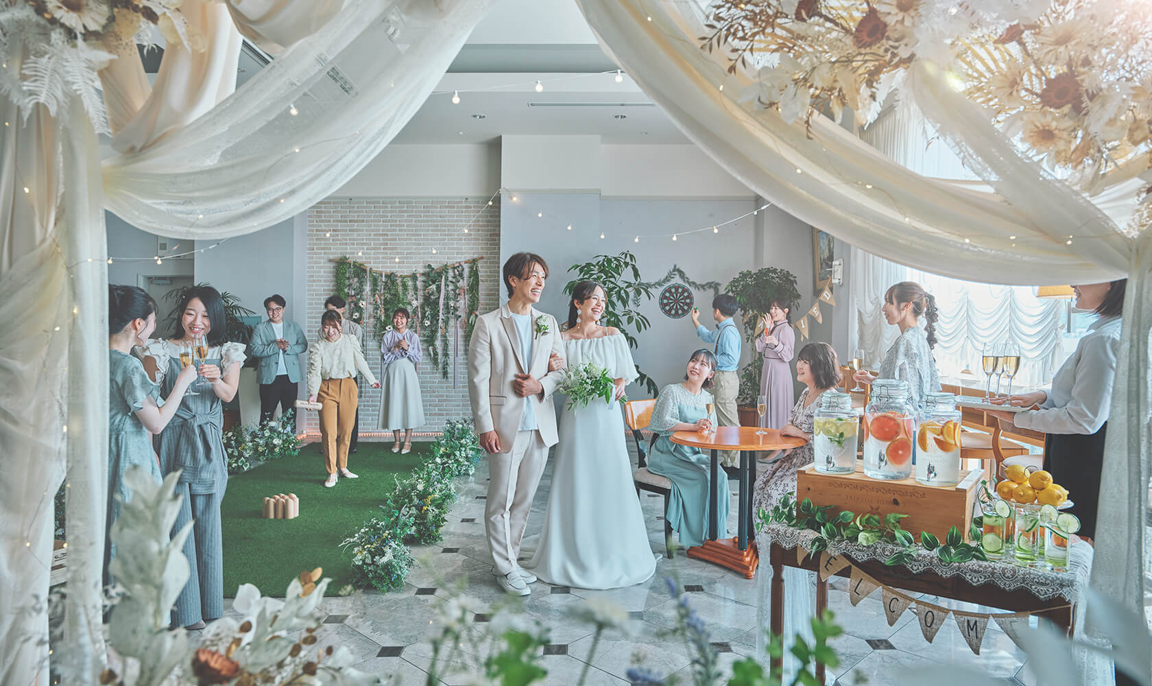 BERNARD TSURUOKA STYLISH MODERN WEDDING
