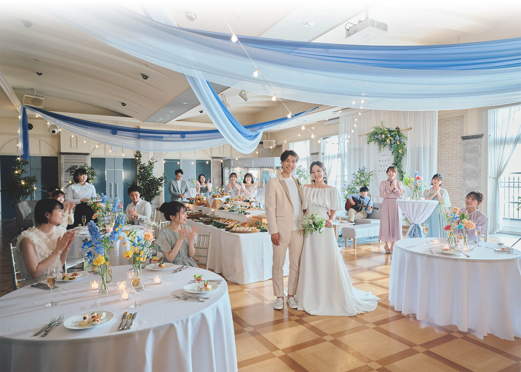 BERNARD TSURUOKA STYLISH MODERN WEDDING